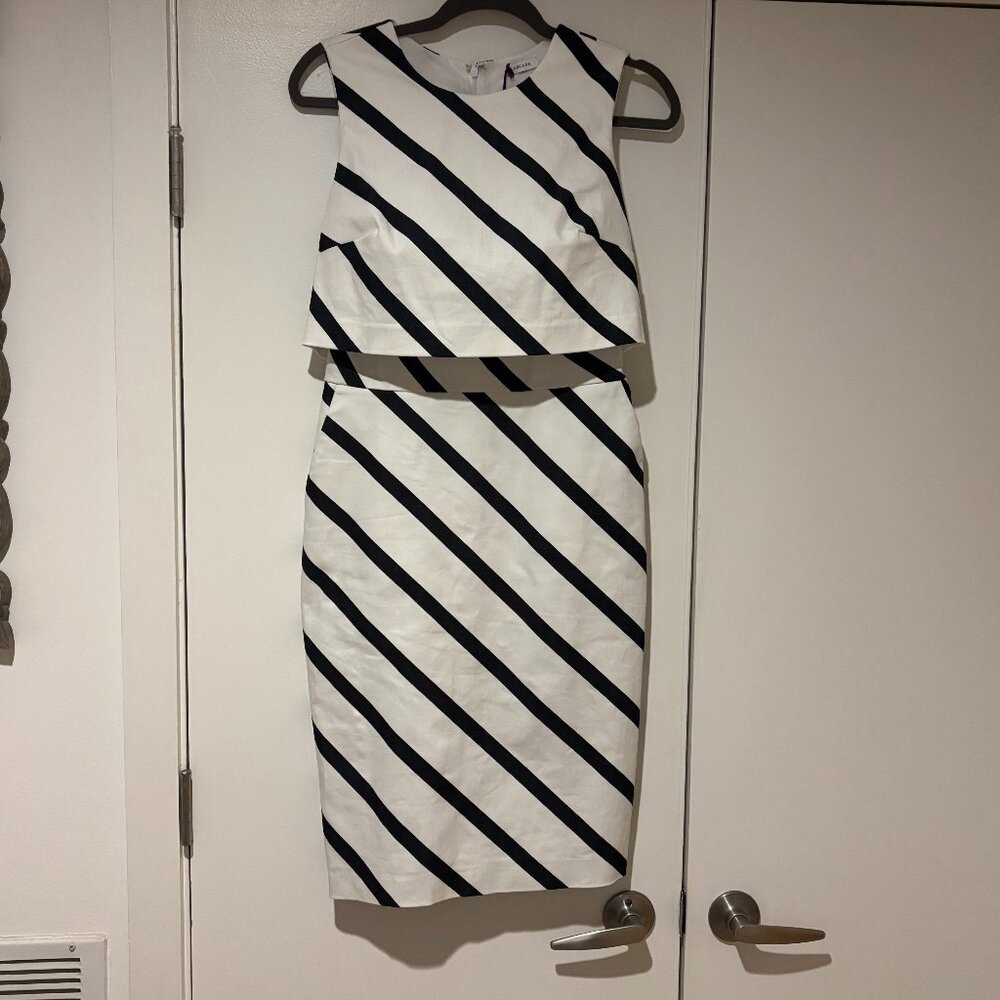 Striped Sheath Dress